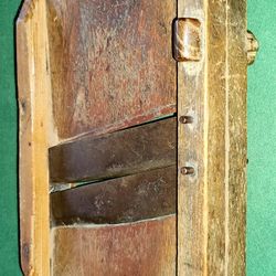 Antique C. 1800s Wooden Kraut Slaw Cabbage Cutter