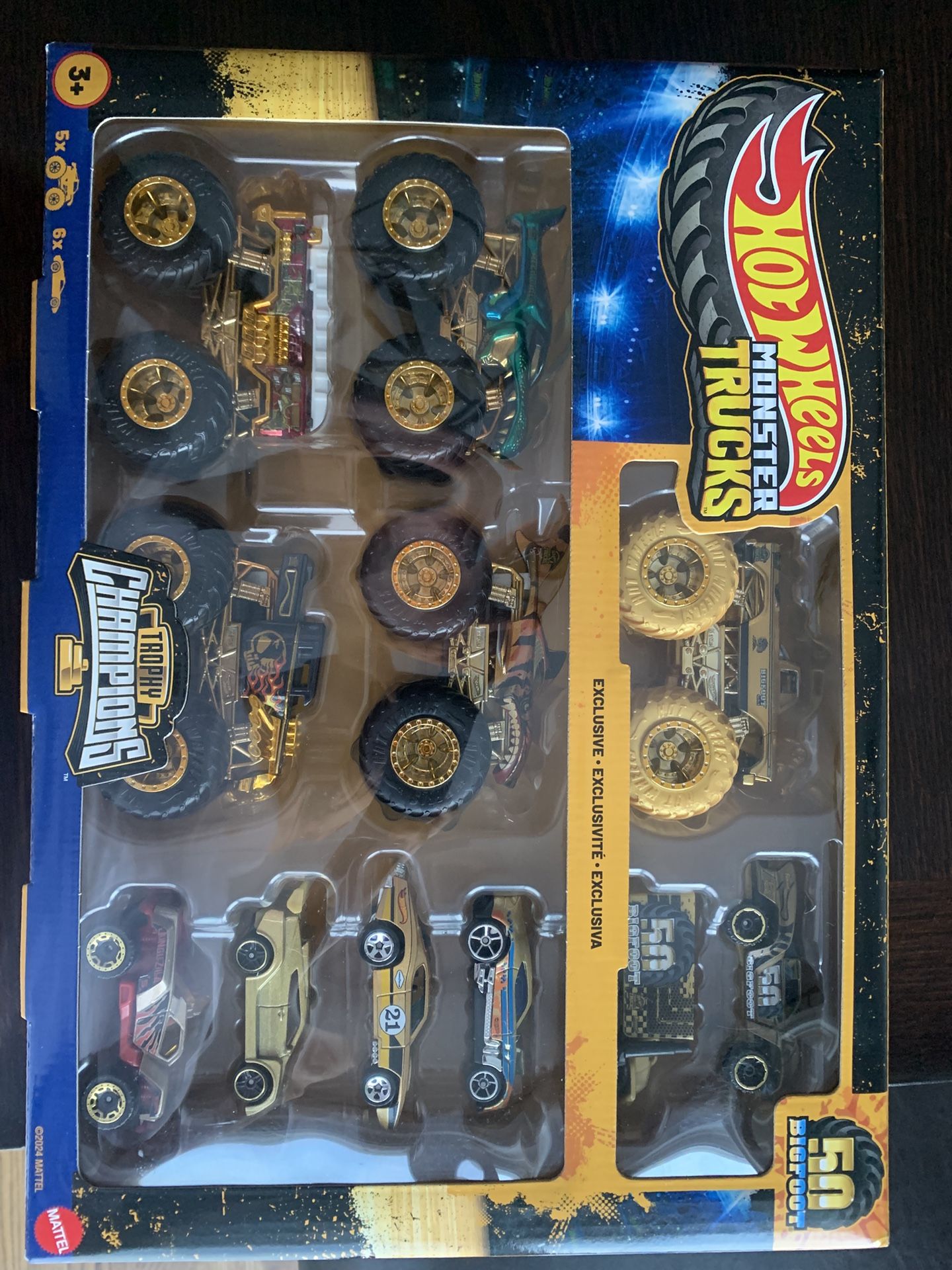 Monster Trucks Hot Wheels Exclusive