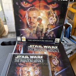 Star Wars Phantom Menace CDRom Game