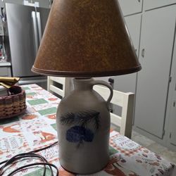 Pottery Lamp 