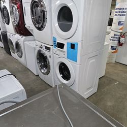 Blow Out Sale Warehouse Full Of Nice Like Brand New Washer Dryer Fridge Stove Oven Stackable Free Warranty Only 65for Financing 90day TO Pay 
