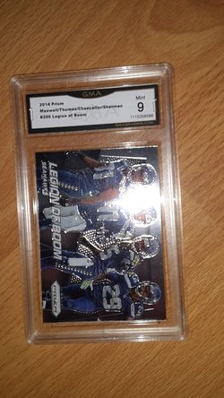2014 Panini Prizm Seahawks LOB