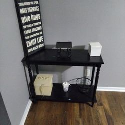 Wall Painting End Table 