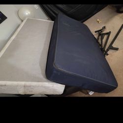 Twin Matress, Boxspring, And Frame 