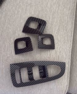Window trim cover carbon fiber GLC 300