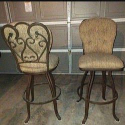 Pair Of Swivel Bar Stools *Sold As Set Only $40*