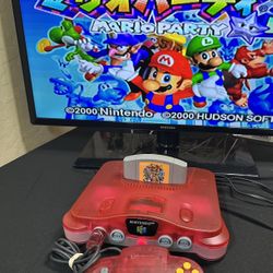 Nintendo 64 Japanese Watermelon Console