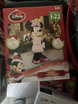 Christmas 5 feet inflatable mini mouse