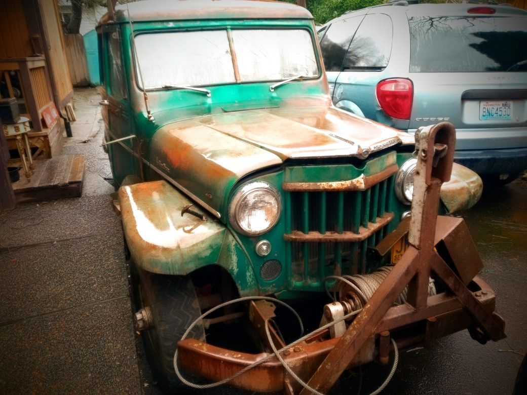 1959 Willy's Jeep Wagon 46k Miles Complete Original One Owner!