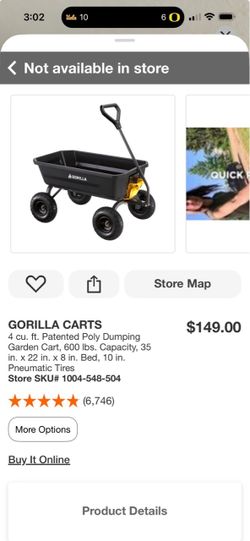 Gorilla Garden Cart