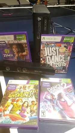 X Box Kinnect 360 with Games and Controller