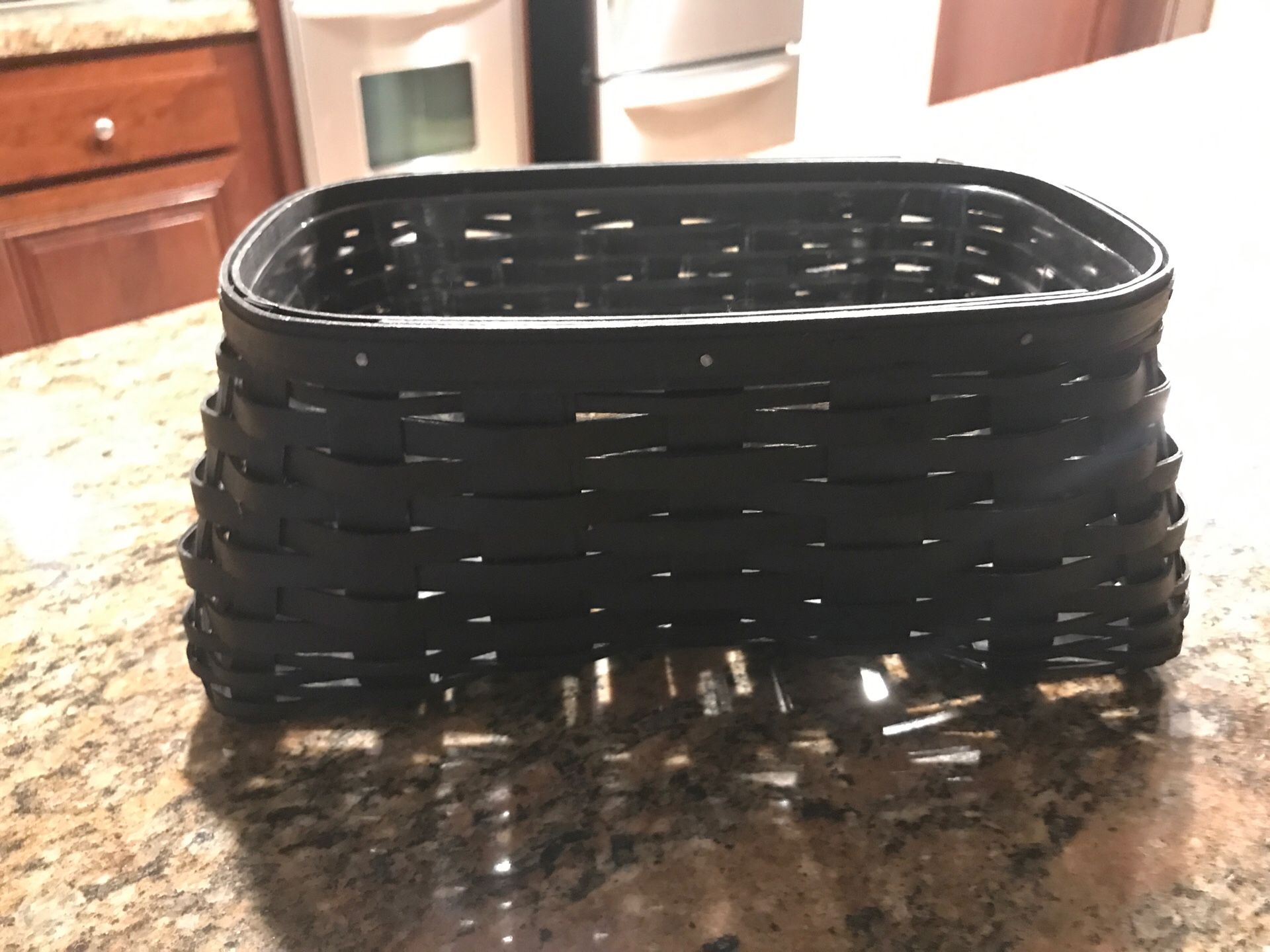 Longaberger Black Basket.