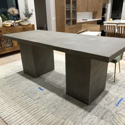 Concrete Dining Table