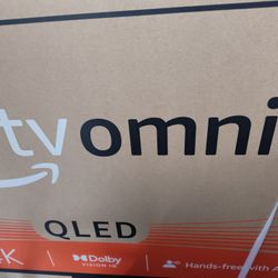 New In Box Fire TV/Omni 4K QLED