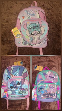 Stitch Backpack with lunch bag Each $30
