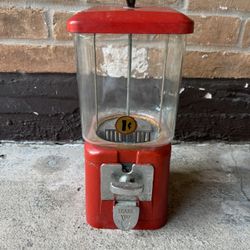 Vintage Penny Gumball Machine 