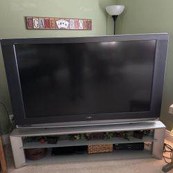 Sony TV With Entertainment Stand 