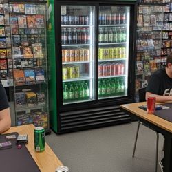 7UP Commercial Double Glass Door Cooler - Refrigerator7