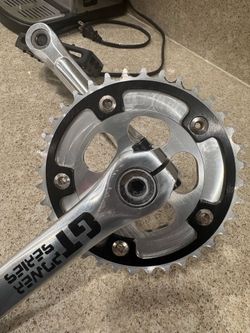 GT Power Series 3 Piece crank and chain ring