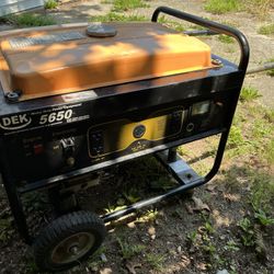 DEK 5650 Generator 