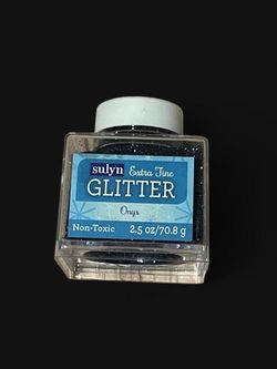 Sulyn Extra Fine Glitter Onyx 2.5 oz