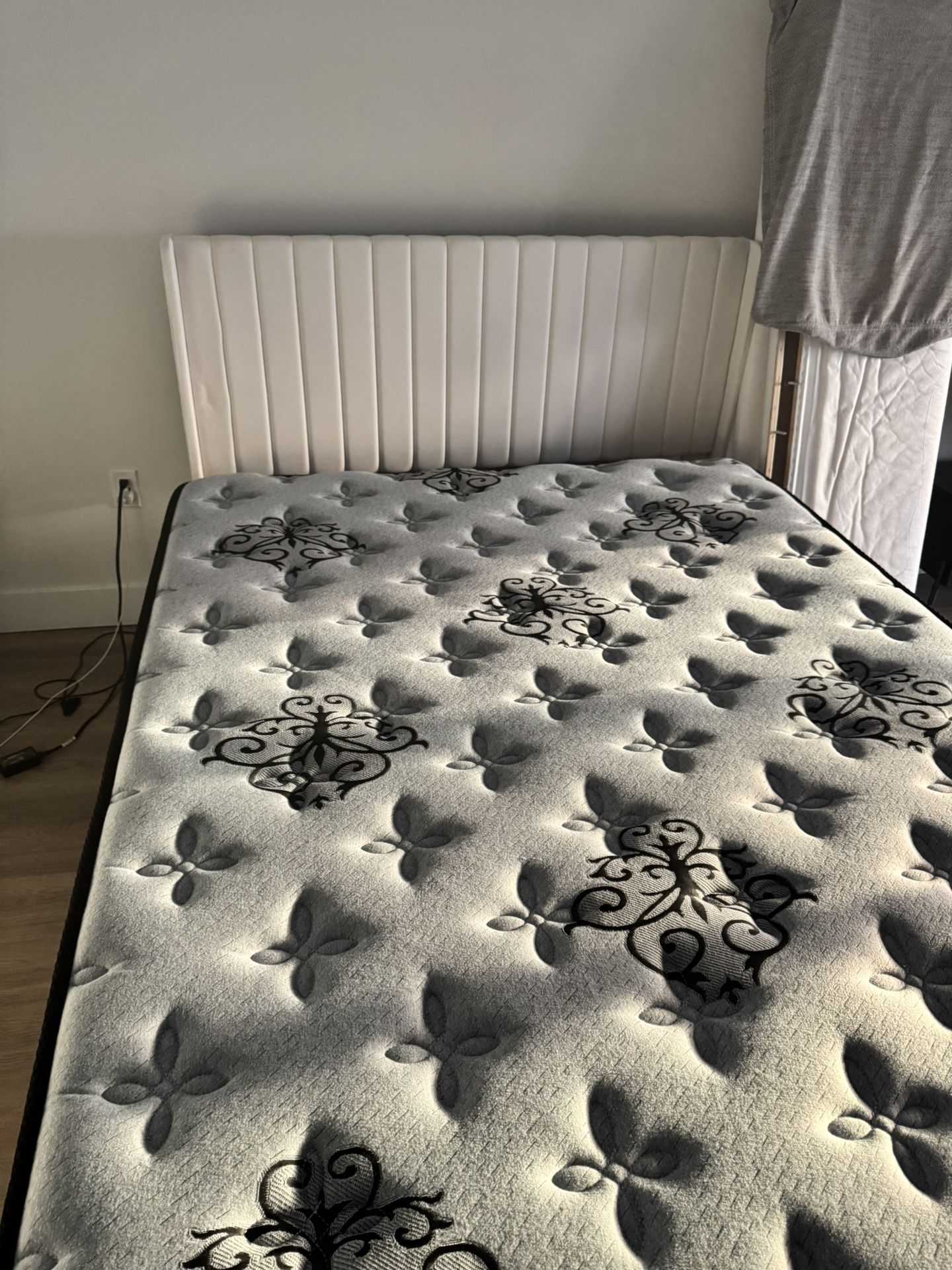 Queen Bed + Mattress for Sale