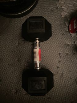 25 lb dumbbell new