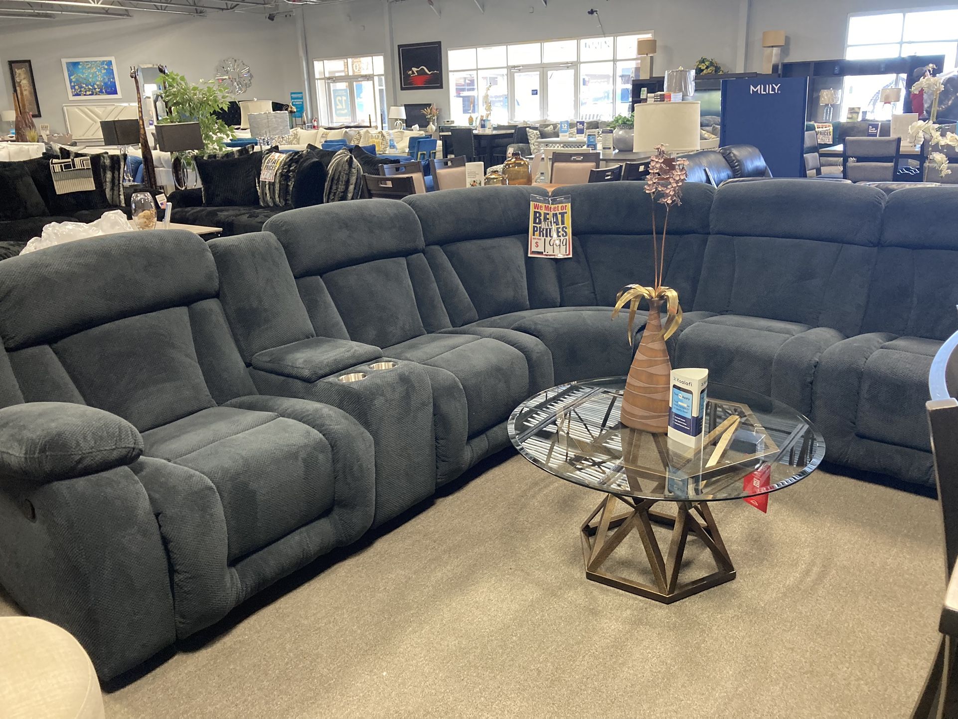 Reclining Family Sectional 📦❤️ $1,899