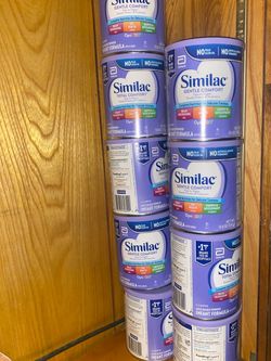 9 cans Similac total comfort