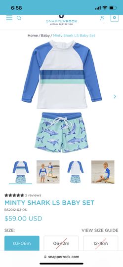 12-18mo Baby Swimsuit - SnapperRock Swim