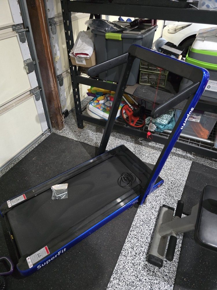 2-in-1 Foldable Treadmill