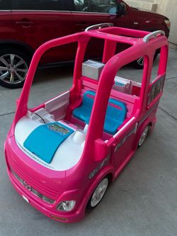 Power wheel Barbie Dream  Camper