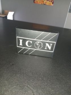 Icon leather wallet asu edition