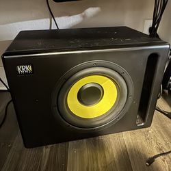 KRK ROKIT 7 Pair With Sub, Stands, Focusrite And Gold Cables 