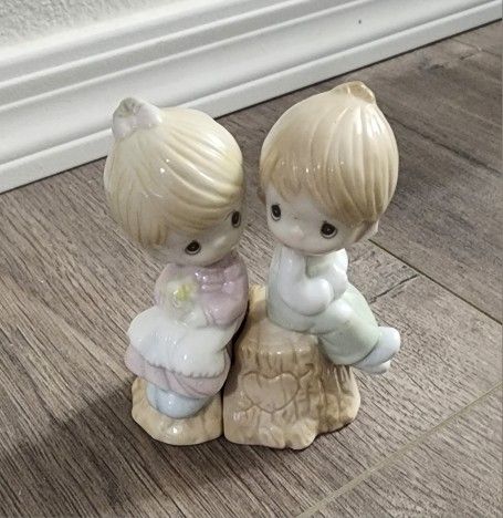 Precious Moments Salt And Pepper Shakers