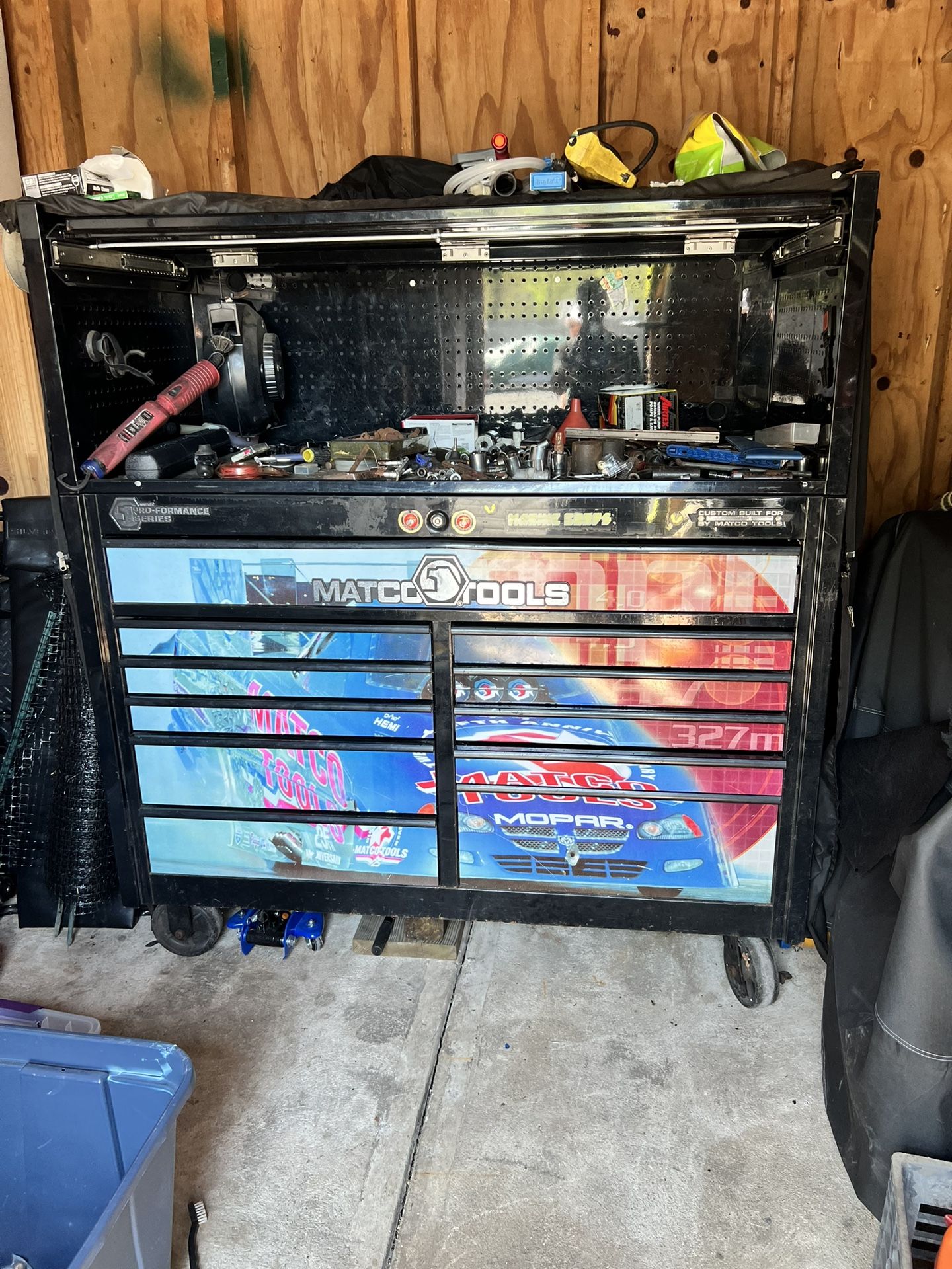 Matco Tool Box With Tools