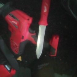 Milwaukee Hackzall And Knife