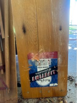 Vintage Wooden Ironing Board