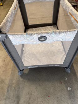 Graco Pack 'n Play Portable Playard - Marty: Locking Wheels, Carrying Bag, Folds for Easy Transport