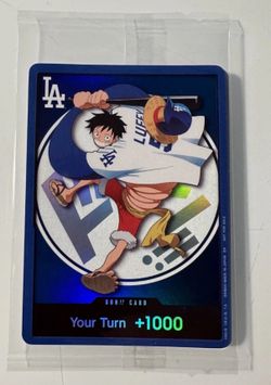 Dodger X One Piece Luffy Don Card