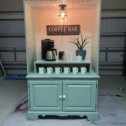 Custom One Of A Kind Coffee Bar SOLD!  Now Taking Custom Orders