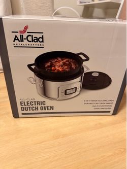All-Clad Cast Iron 5qt Dutch Oven Slow Cooker