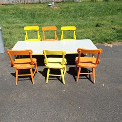 Kids Crafts Table 