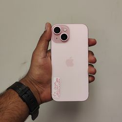 iPhone 15 128GB Unlocked excellent condition pink - On special cash deal $449