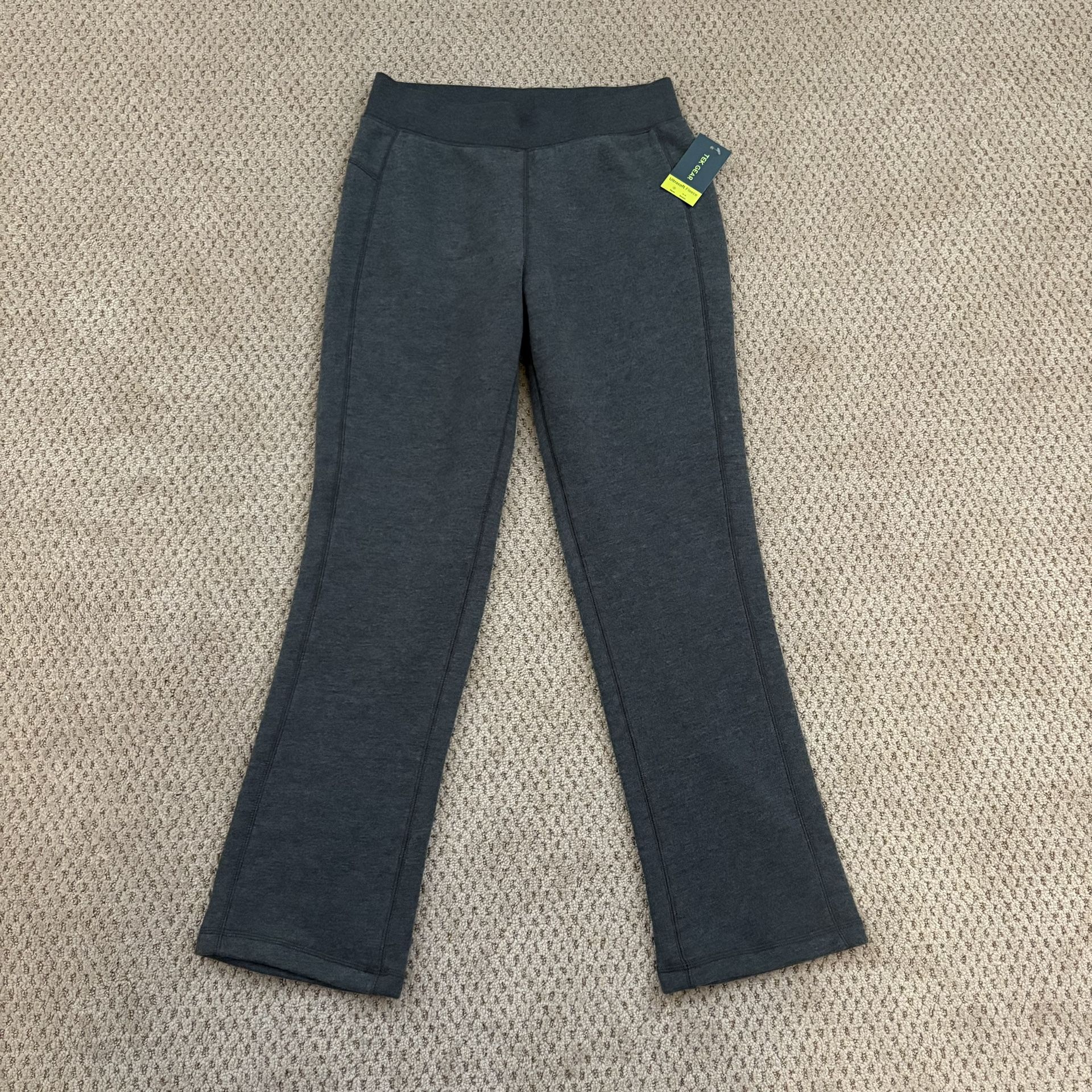 NWT Women's Petite Small Tek Gear Ultrasoft Fleece Pants