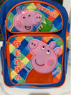 Peppa pig backpack 16”