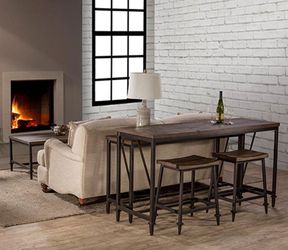 Sofa Table (Distressed Walnut)