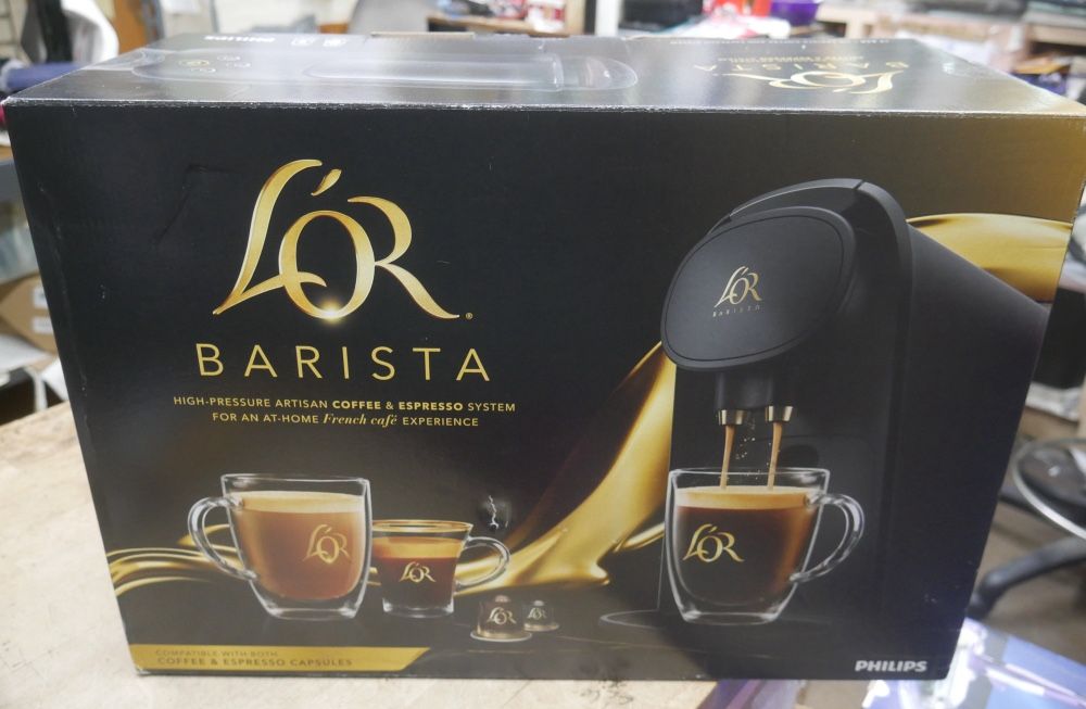 L´OR Barista System Coffee & Espresso Machine Combo by Philips NEW.,All Products : American Fashion Style Bags On Sale