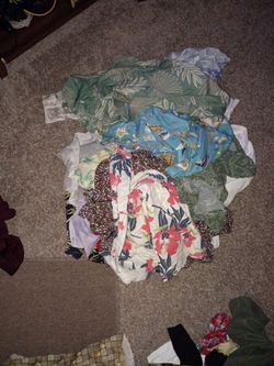 Hawaiian shirts and unisex shirts and dress