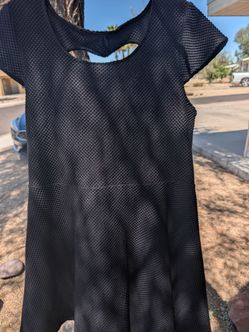 Goth black dress